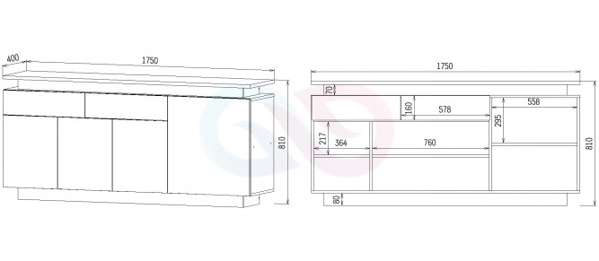 Комод Соренто