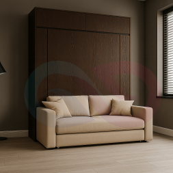 Шкаф-кровать трансформер с диваном Кремина