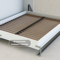Шкаф-кровать трансформер с диваном Мэлми-1