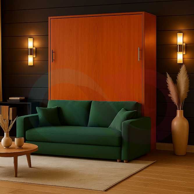 Шкаф-кровать трансформер с диваном Флай