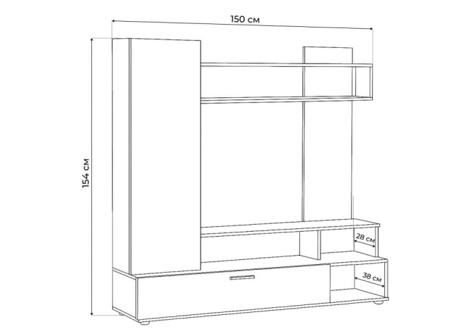Готовая гостиная Найджел