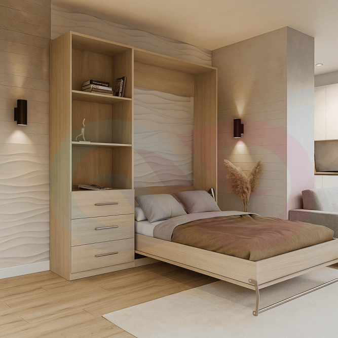 Шкаф-кровать трансформер Куб