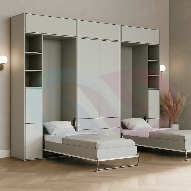 Шкаф-кровать трансформер Дабл