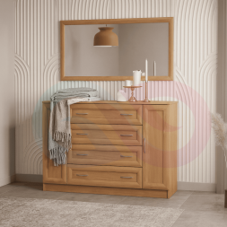 Комод с зеркалом Лана 2