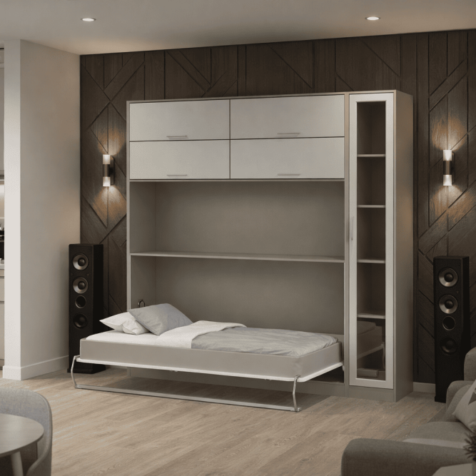 Шкаф-кровать трансформер Кристалл