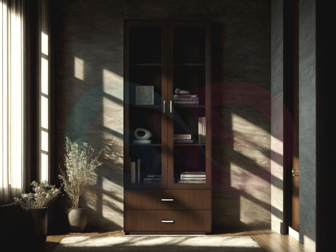 Шкаф книжный Альма