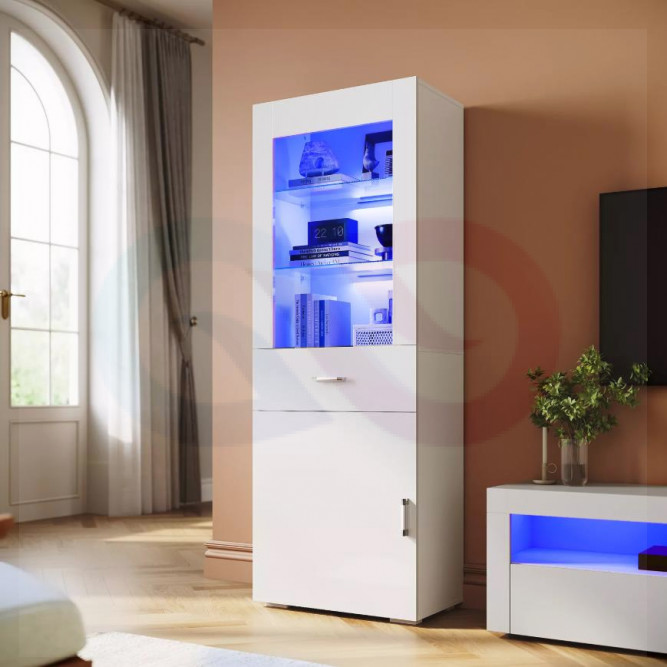 Пенал-витрина Омни