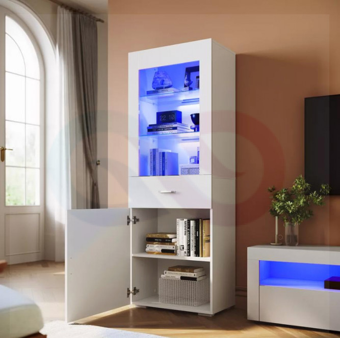 Пенал-витрина Омни