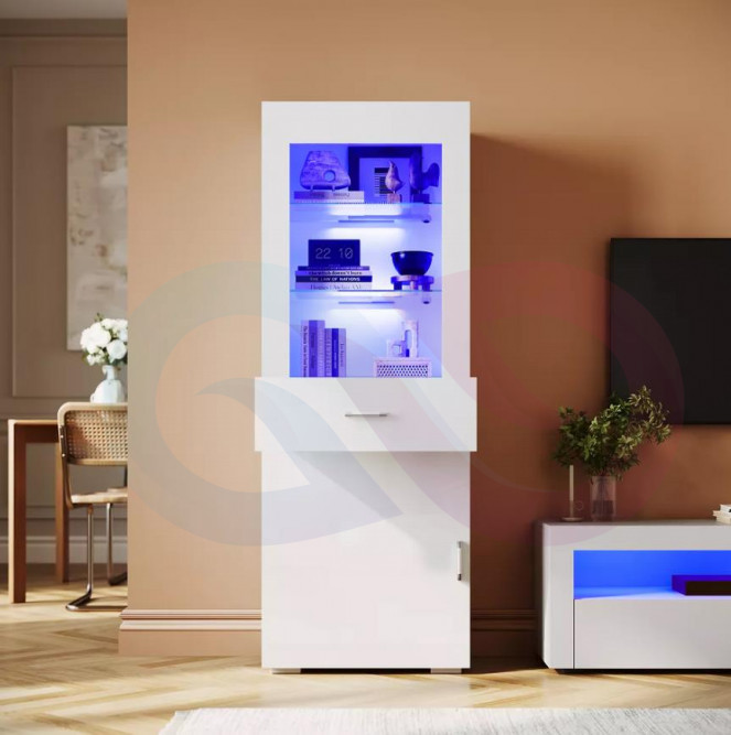 Пенал-витрина Омни