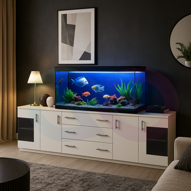 Тумба под ТВ или аквариум Нова